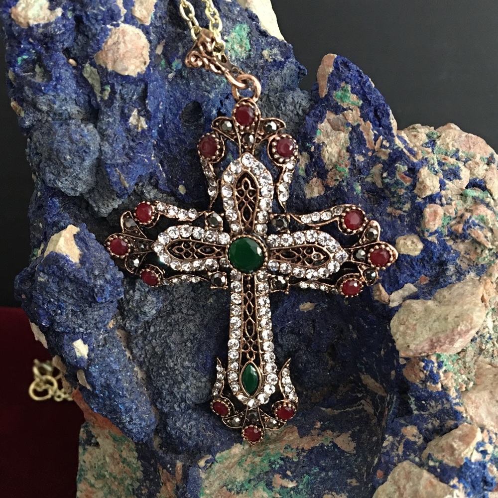 Jeweled Cross - Picture 2 of 6